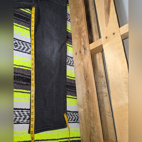 Levi's Ribcage Straight Ankle Black Women's Jeans Size:26 - Picture 8 of 9